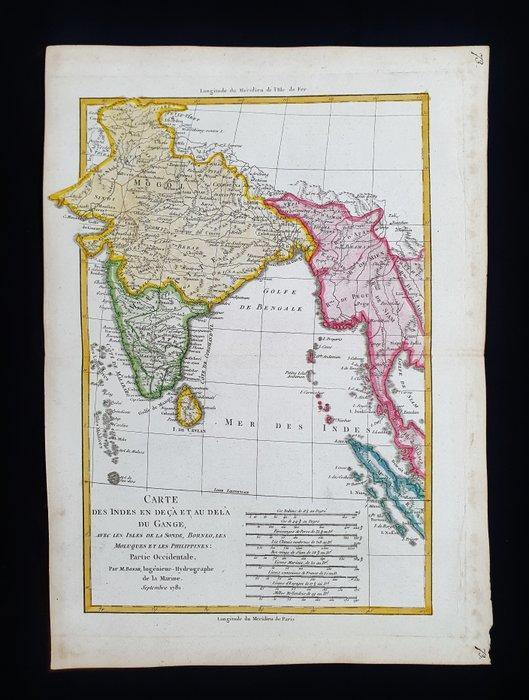 Azië - Oost-Indië / Filipijnen / India / Thailand / Bangkok;, Boeken, Atlassen en Landkaarten