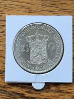 Nederland. Wilhelmina. 2 1/2 Gulden 1938 b (Zonder, Postzegels en Munten, Munten | Nederland