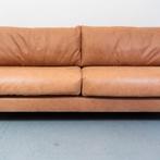 1x Montis Axel Bank 3,5-zits/218cm Buffaloleder - Cognac, Huis en Inrichting, Banken | Bankstellen, Ophalen, Overige maten, 75 tot 100 cm