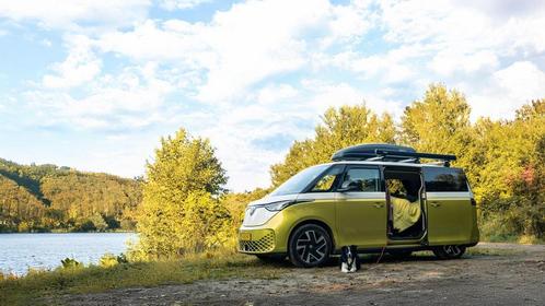 Elektrische ID BuzZ camper huren JULI EN AUGUSTUS MOGELIJK, Caravans en Kamperen, Verhuur