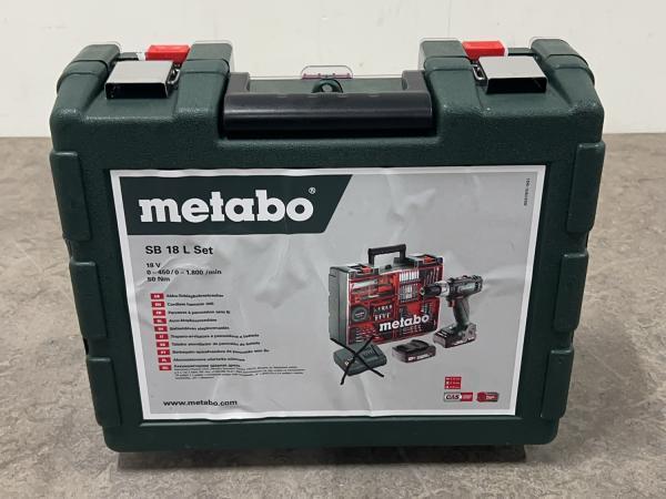 Veiling - Metabo accu klopboor/schroefmachine in toolbox SB, Doe-het-zelf en Verbouw, Gereedschap | Overige machines