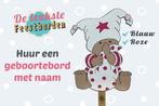 Geboortebord Baby met muts roze goedkoop huren voor meisje, Ophalen, Zo goed als nieuw, Geboortebord