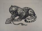 Paul Jouve (1878-1973) - Jaguar et serpent