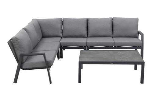 VDG Azoren/Atlanta loungeset - antraciet - links & rechts, Tuin en Terras, Tuinsets en Loungesets, Loungeset, Nieuw, Overige materialen