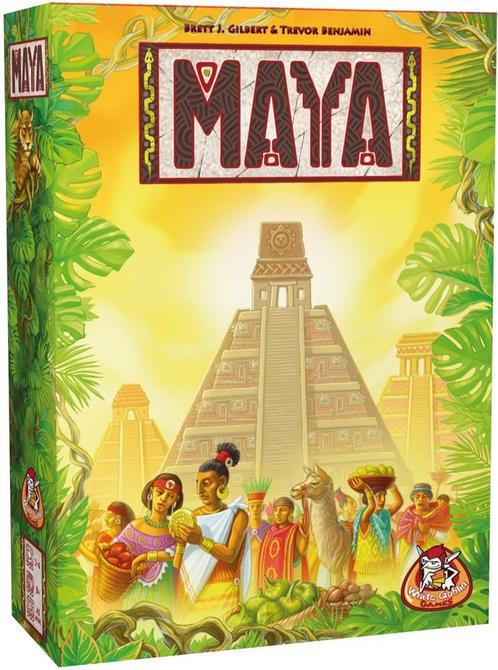 Maya | White Goblin Games - Gezelschapsspellen, Hobby en Vrije tijd, Gezelschapsspellen | Bordspellen, Nieuw, Verzenden