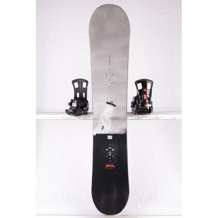 157 snowboard BURTON PROCESS EXPERIENCE 2020, GREY/black, wo, Sport en Fitness, Snowboarden, Gebruikt, Verzenden