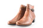 Rieker Enkellaarzen in maat 40 Cognac | 10% extra korting, Kleding | Dames, Schoenen, Overige kleuren, Verzenden, Lage of Enkellaarzen