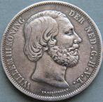 Nederland. Willem III. 2 1/2 Gulden 1867 (Zonder