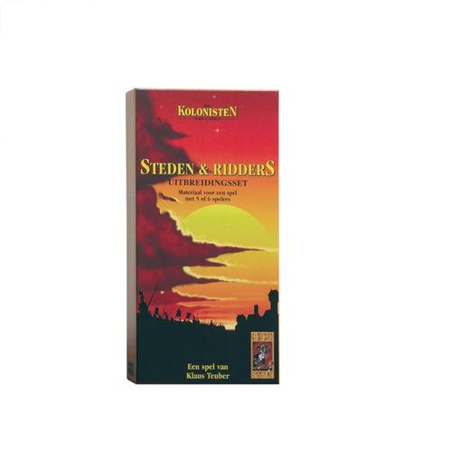 Kolonisten v catan Steden en ridders 5/6persoonsuitbreiding, Hobby en Vrije tijd, Gezelschapsspellen | Bordspellen, Vijf spelers of meer