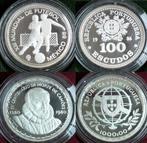 Portugal. Republic. 100 + 1000 Escudos -1980 + 1986 - 2