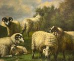 Britse school (XX) - Pastoral Scene with Sheep