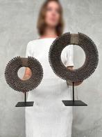 Decoratief ornament - NO RESERVE PRICE - Pair of Black/Dark