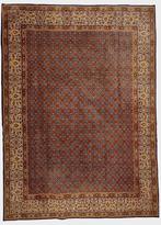 Groot Perzisch tapijt Moud 350x250 wollen vloerkleed iran, Huis en Inrichting, Groot perzich tapijt moud wollen vloerkleed handgeknoopt iran