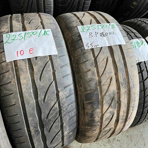 2 x Bridgestone Potenza RE002 225-50-16 Zomerbanden 5,5mm, Auto-onderdelen, Banden en Velgen, 16 inch, Zomerbanden, 225 mm, Personenwagen