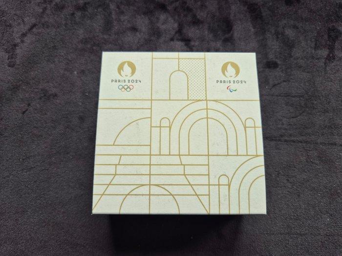 Frankrijk. 2 Euro 2024 La Tour Eiffel Danse Proof (Zonder, Postzegels en Munten, Munten | Europa | Euromunten