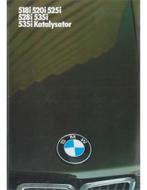 1985 BMW 5 SERIE BROCHURE DUITS, Nieuw, BMW, Author