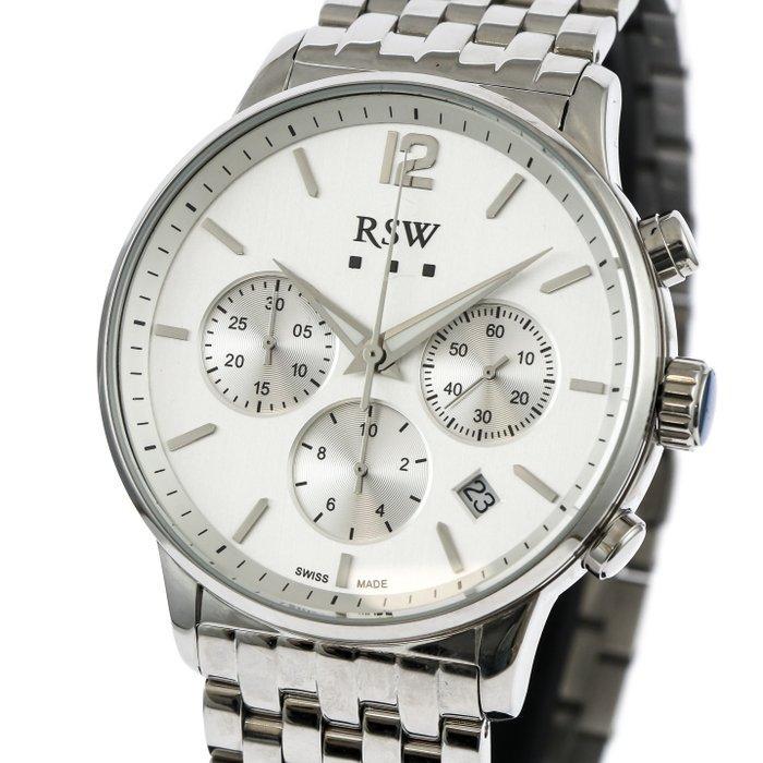 RSW - Swiss chronograph - RSWC131-SS-1 - Zonder Minimumprijs, Sieraden, Tassen en Uiterlijk, Horloges | Heren