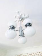 Unknown - Kroonluchter - Opaline glas - Sputnik, Antiek en Kunst, Antiek | Lampen