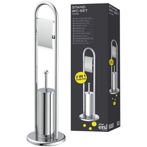 Eisl Toiletset Toiletrolhouder staand Staande set met, Huis en Inrichting, Badkamer | Badtextiel en Accessoires, Nieuw, Verzenden