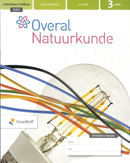 Overal Natuurkunde 3 havo FLEX leeropdrachtenb 9789001740528, Boeken, Studieboeken en Cursussen, Zo goed als nieuw, Verzenden