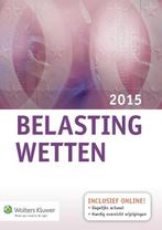 Pocket Belastingwetten 2015 9789013124842, Zo goed als nieuw
