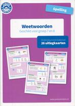 Junior Einstein Spelling Weetwoorden Uitlegkaarten groep 7-8, Boeken, Schoolboeken, Verzenden, Nieuw