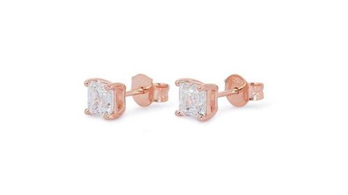 Oorbellen - 18 karaat Roségoud - 2.05ct. tw. Diamant, Sieraden, Tassen en Uiterlijk, Oorbellen