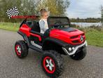Kinderauto Mercedes Unimog 12V luxe uitv. 2 persoons, Kinderen en Baby's, Speelgoed | Buiten | Accuvoertuigen, Nieuw