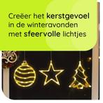 Kerstverlichting Raam Kerstbal + Kerstster + Kerstboom -, Diversen, Kerst, Verzenden, Nieuw