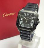 Cartier - Santos de Cartier Large Black - WSSA0039 - Heren -, Sieraden, Tassen en Uiterlijk, Horloges | Heren, Nieuw