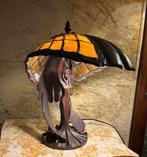 Tafellamp - Lamp Arte Nova/Liberty Flying Lady - Metaal,