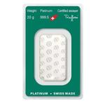 20 gram - Platina - .9995 - Argor-Heraeus - Verzegeld, Postzegels en Munten, Edelmetalen en Baren