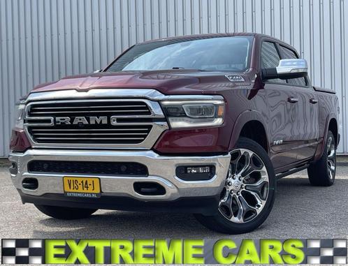 Dodge Ram 1500 pick up 4x4 Crew Cab Laramie LPG, Auto's, Dodge, Lease, Zwart, Automaat, Overige carrosserieën, Financial lease