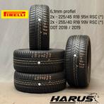 225/45/18 255/40/18 Pirelli winterbanden 6,1mm profiel 4X, Auto-onderdelen, Banden en Velgen, 18 inch, Gebruikt, 255 mm, Band(en)