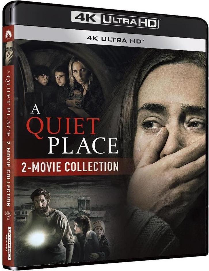 A Quiet Place - 2 - Movie Collection (4K Ultra HD Blu-ray), Cd's en Dvd's, Blu-ray, Verzenden