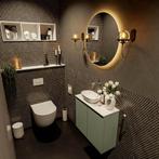 MONDIAZ FOWY toiletmeubel 60cm kleur army. Waskom positie, Ophalen of Verzenden, Nieuw, Bad