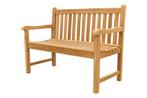 VDG Teak houten tuinbank Bison - 120 cm., Tuin en Terras, Tuinbanken, Verzenden, Nieuw, Hout