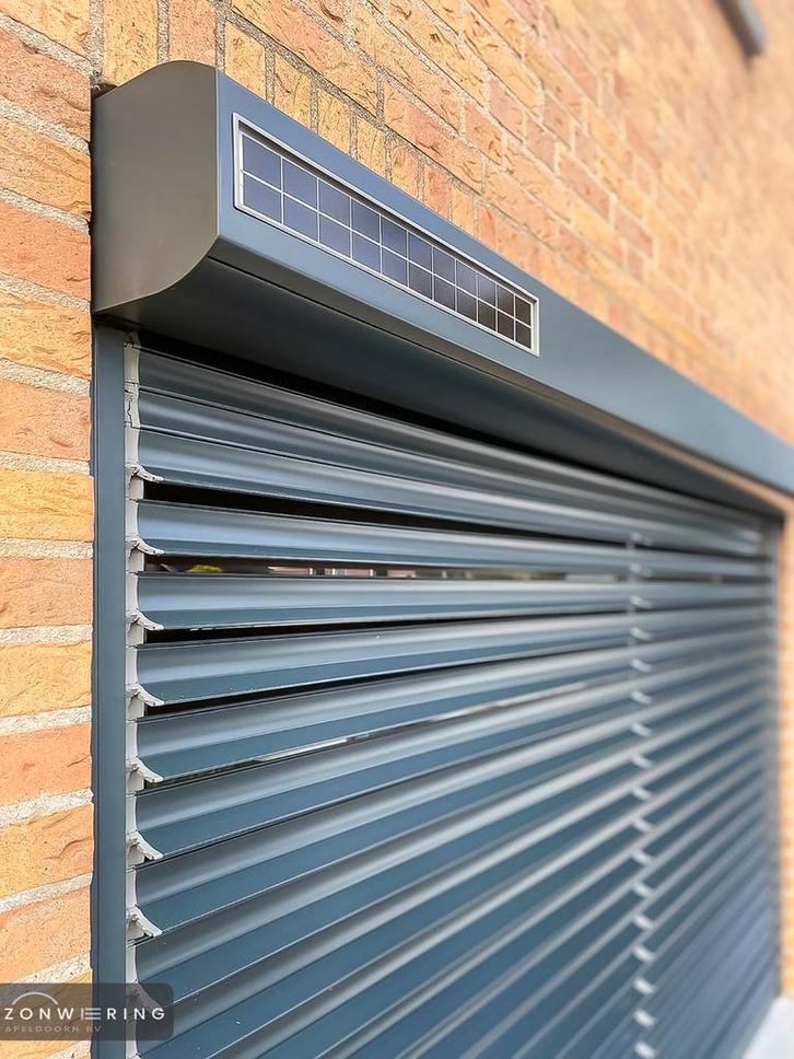 Rolluiken Solar met jaloeziefunctie en tot 7 jaar garantie, Doe-het-zelf en Verbouw, Rolluiken