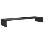 TV-meubel Zwart Glas 100cm - Retourdeal - 47% Korting!, 100 tot 150 cm, Nieuw, Ophalen of Verzenden, Minder dan 100 cm