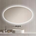 Loxa - Badkamerspiegel Rondo Led 120x70cm, Huis en Inrichting, Woonaccessoires | Spiegels, Verzenden, Nieuw, Rond