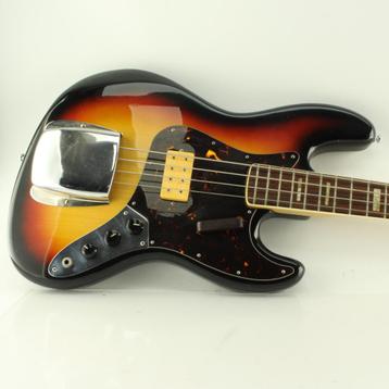 Dia Matsumoko Long Scale Basgitaar 1970s Sunburst in Koffer beschikbaar voor biedingen