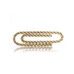 Broche Van Cleef & Arpels 18kt geelgoud gedraaide touwen