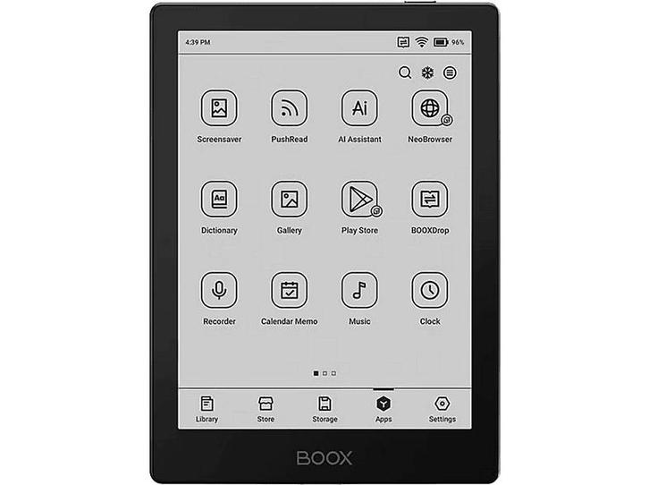 Boox -  6 Go 6  - Inch 32 Gb - Black, Computers en Software, E-readers, 6 inch of minder, 16 GB of meer, 6 inch of minder, Nieuw