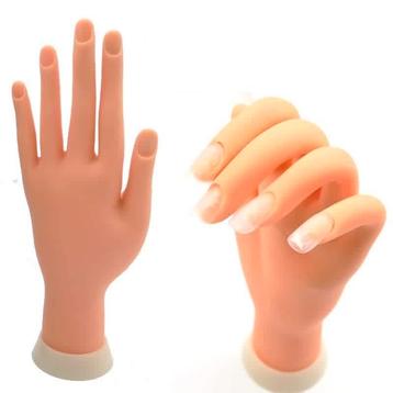 Oefenhand - Nep Handmodel - Manicure Oefenen - Hand voor Nag beschikbaar voor biedingen