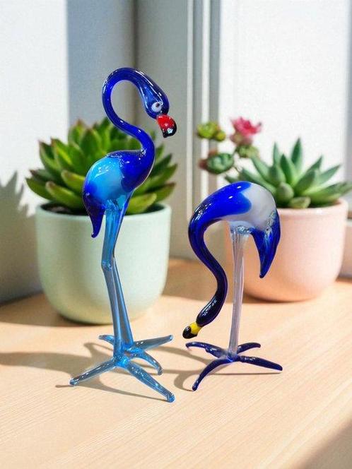 Tommasi Studio - Beeldje - Fenicotteri in Vetro di Murano, Antiek en Kunst, Antiek | Glas en Kristal
