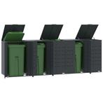 vidaXL Containerberging 5 containers 345x79x117 cm staal, Doe-het-zelf en Verbouw, Verzenden, Nieuw