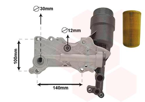 OLIEKOELER VOOR DODGE CALIBER 2007-2012 6511800038, Auto diversen, Auto-accessoires, Nieuw, Ophalen of Verzenden