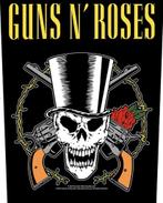 Guns N Roses - Skull & Guns Backpatch officiële merchandise, Ophalen of Verzenden, Nieuw, Kleding