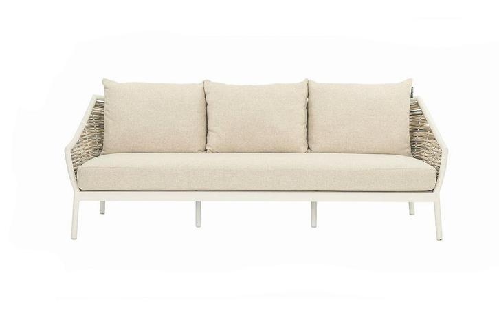 Apple Bee Milou 3-zits loungebank Oyster * Sale * |, Tuin en Terras, Tuinsets en Loungesets, Ophalen of Verzenden