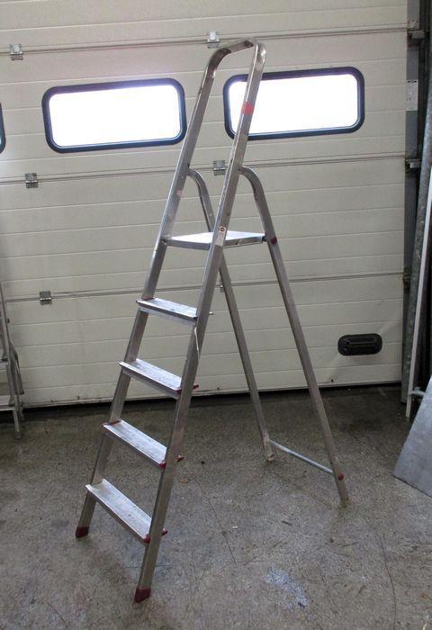 Huishoudtrap Corda met 5 treden, Ladder, Trap, Zakelijke goederen, Kantoor en Winkelinrichting | Winkel en Inventaris